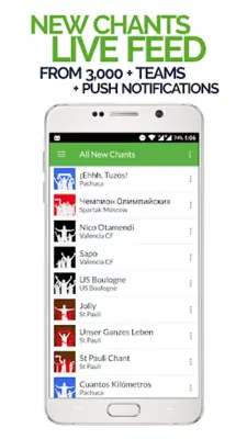 FanChants Uni. de Chile Fans Songs & Chants android App screenshot 4